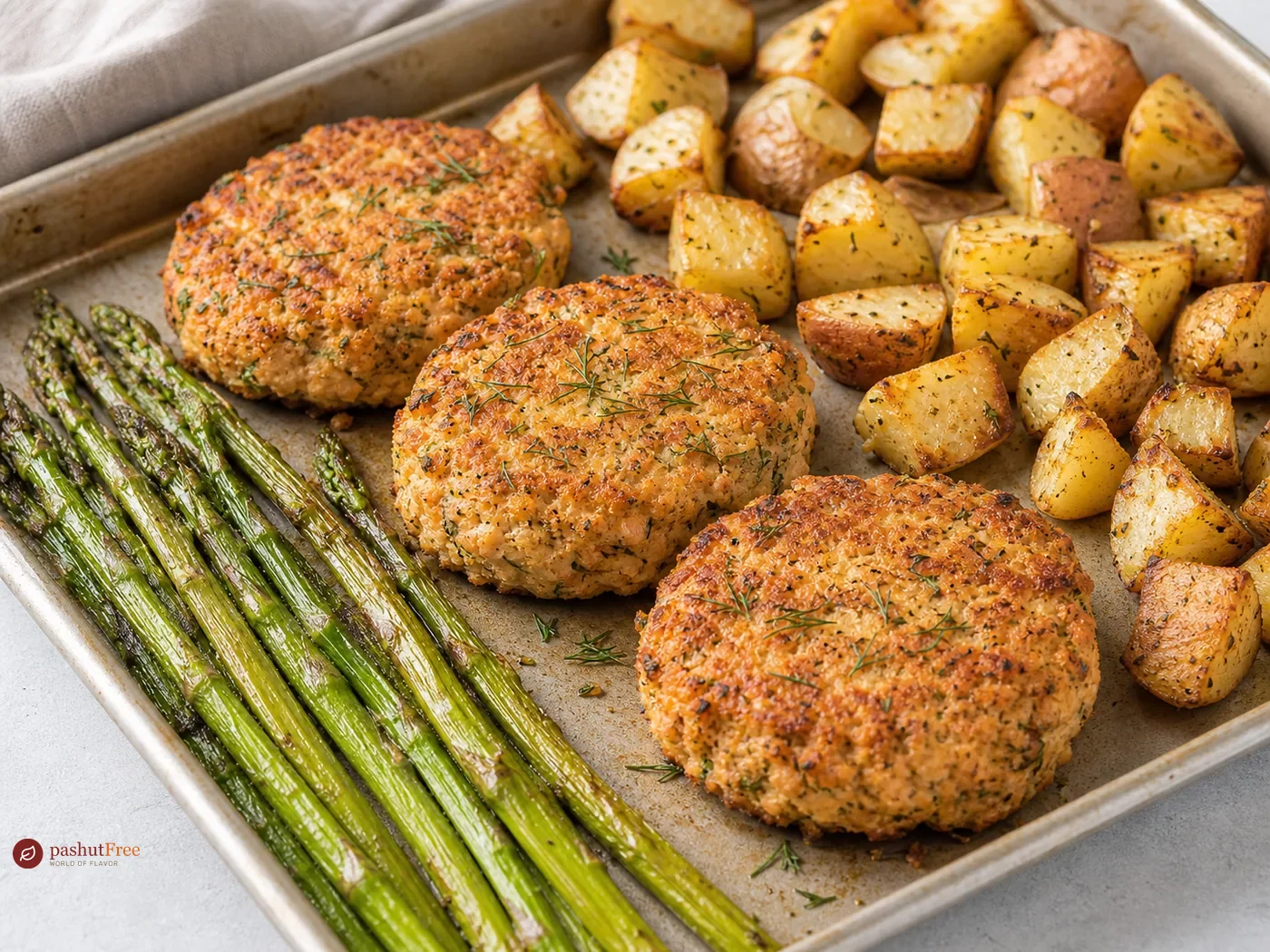 Oven-Baked Salmon Cakes with Lemon and Capers