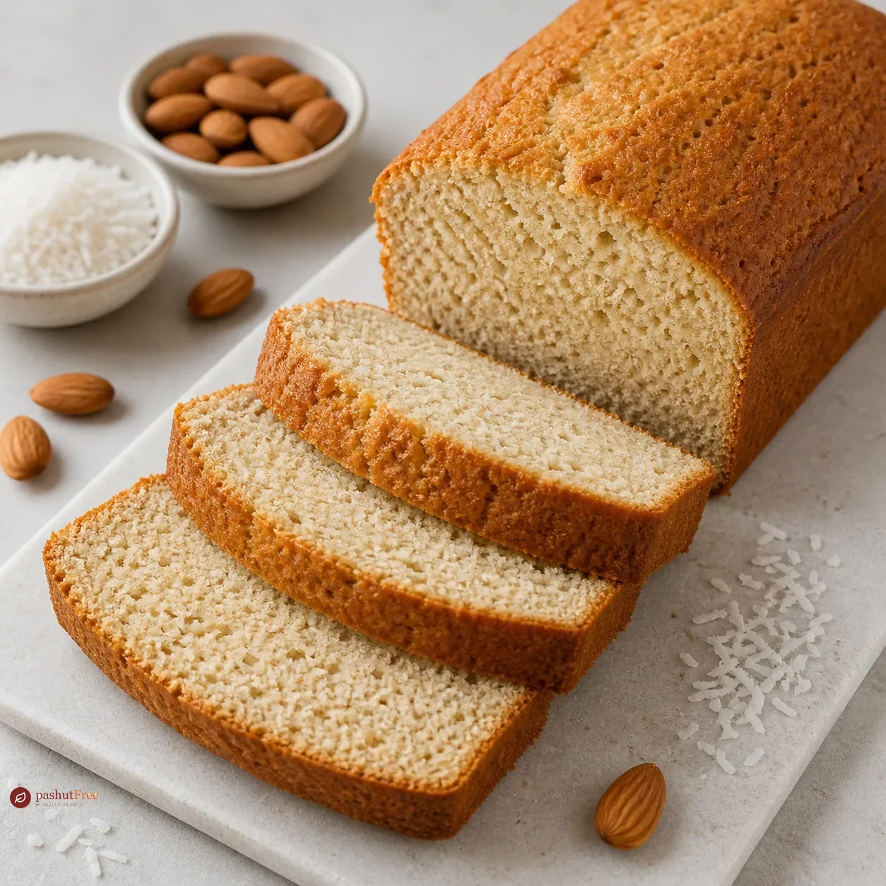 Almond and Coconut Gluten-Free Bread