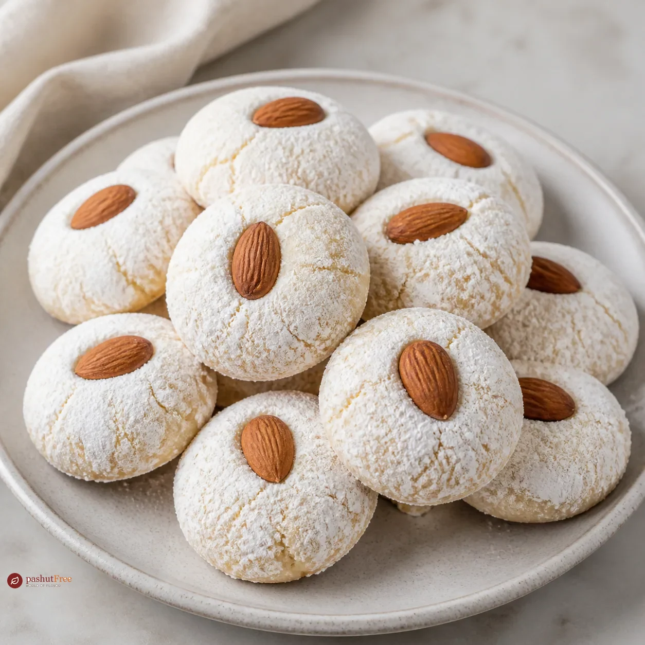 Cashew Ghoriba Biscuits