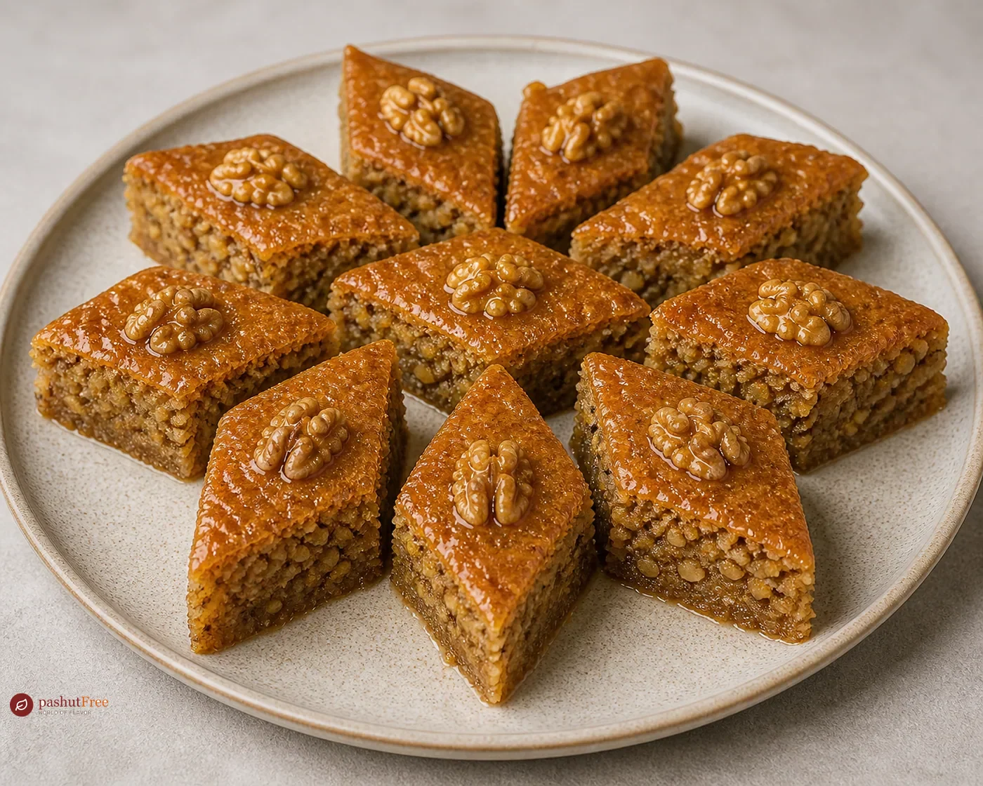 Shendetlie Honey and Nut Cake