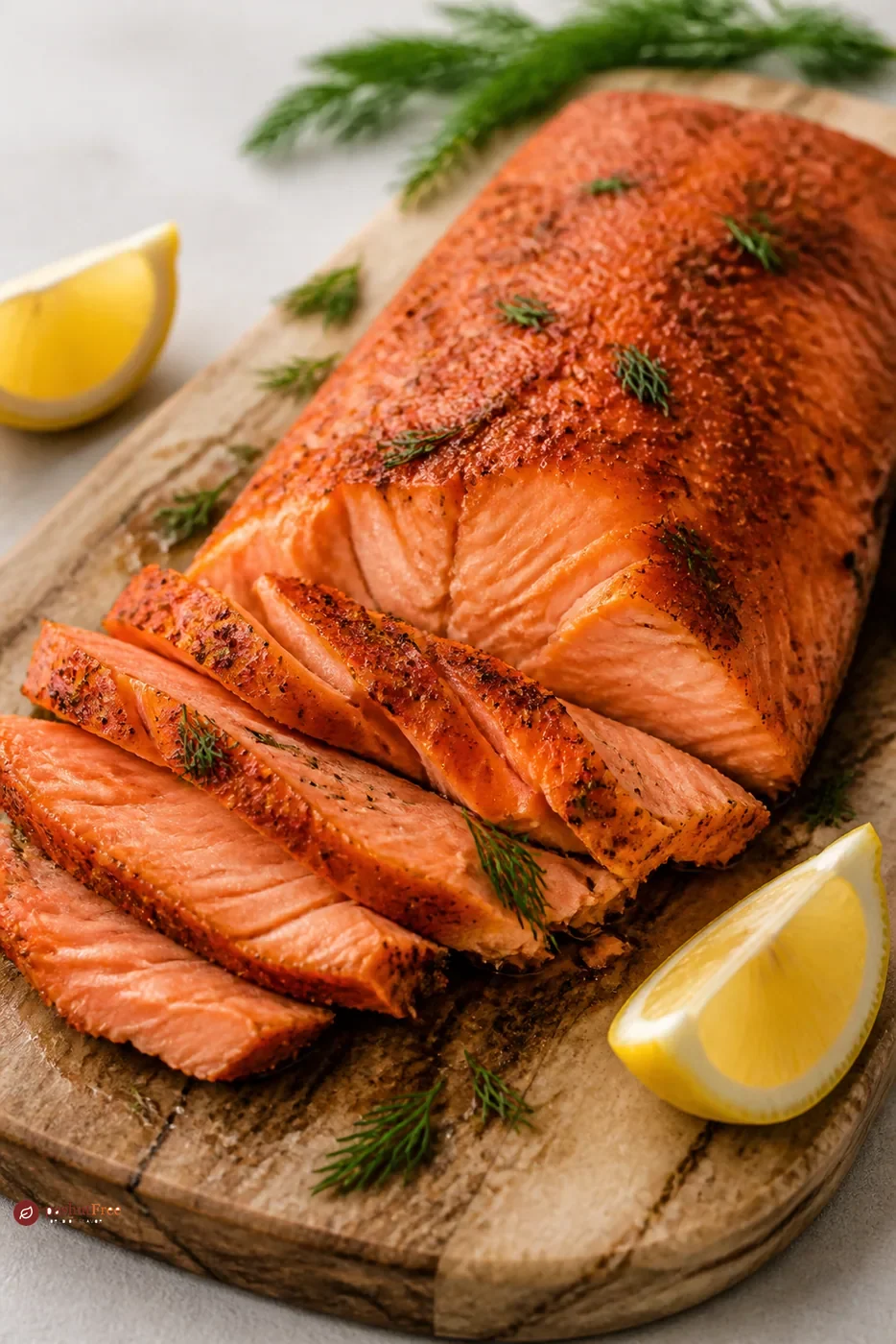 Finished homemade dish: Flavorful Smoked Salmon