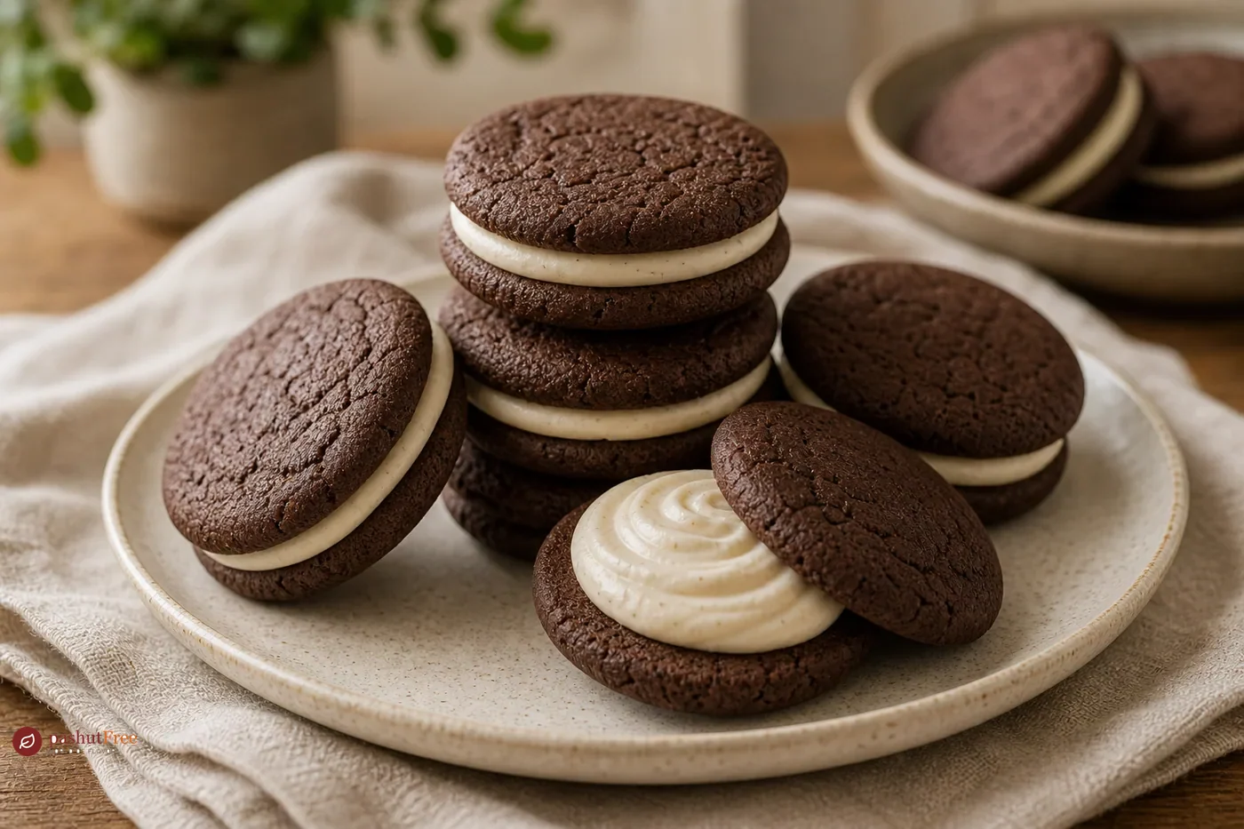Rich Chocolate Sandwich Cookies כמנה ביתית מוכנה