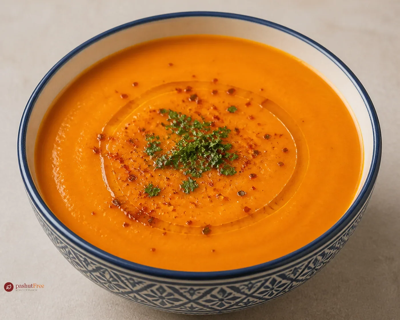 Moroccan Carrot Soup