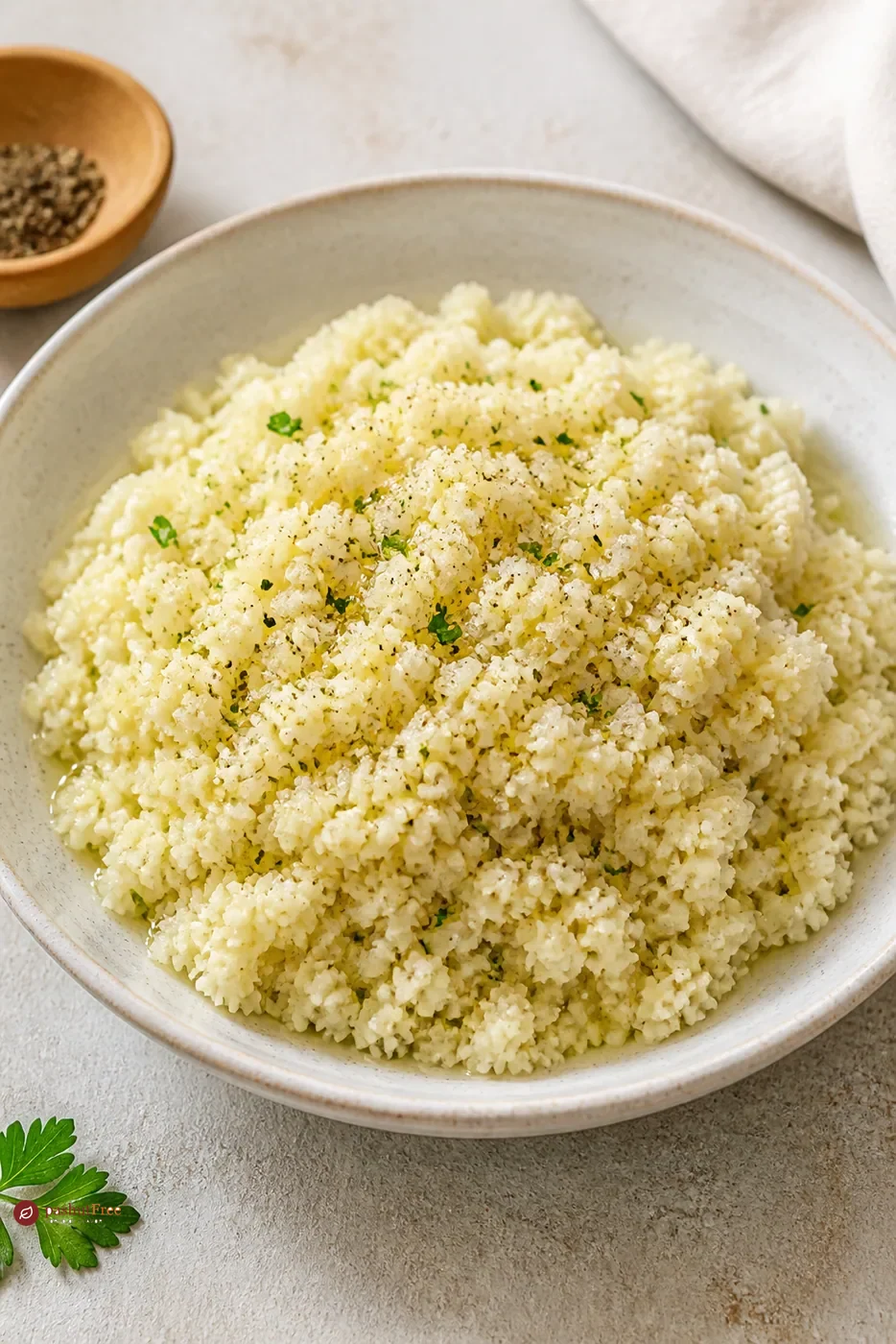 Preparación Perfecta de Arroz de Coliflor