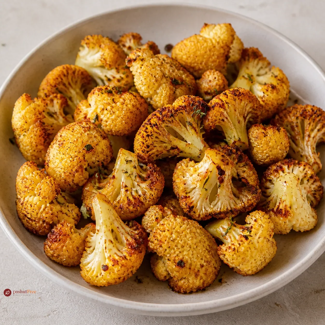 Crispy Air-Fried Cauliflower