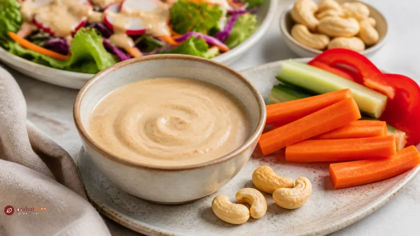 Finished homemade dish: Creamy Spicy Cashew Dressing