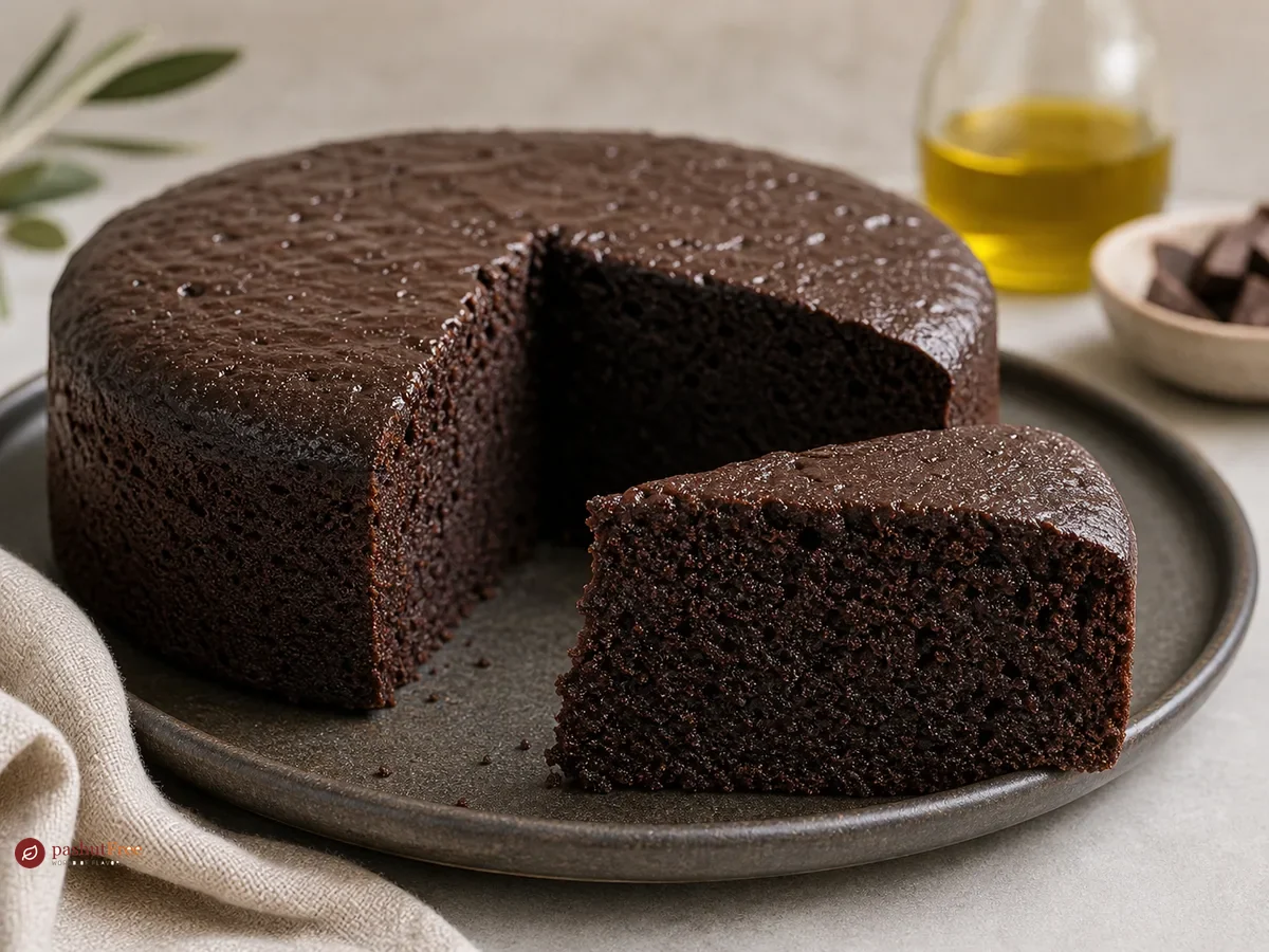 Rich Chocolate Olive Oil Cake
