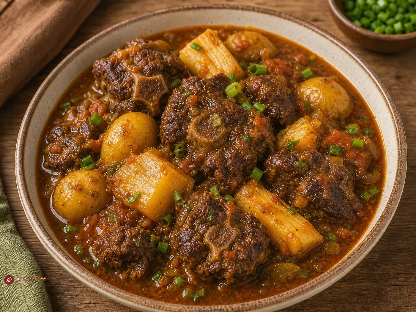 Colombian Style Oxtail Stew