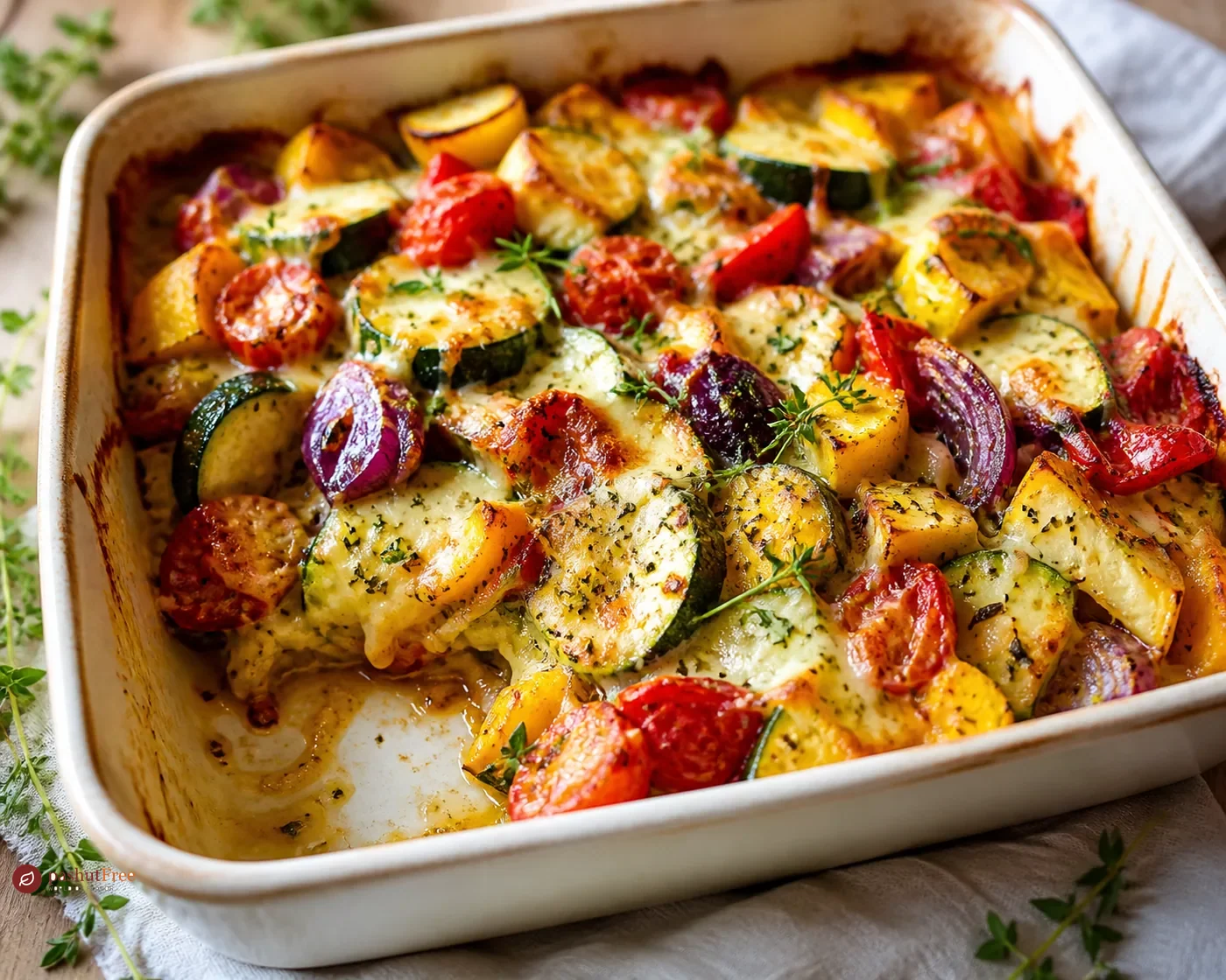 Seasonal Roasted Vegetable Frittata