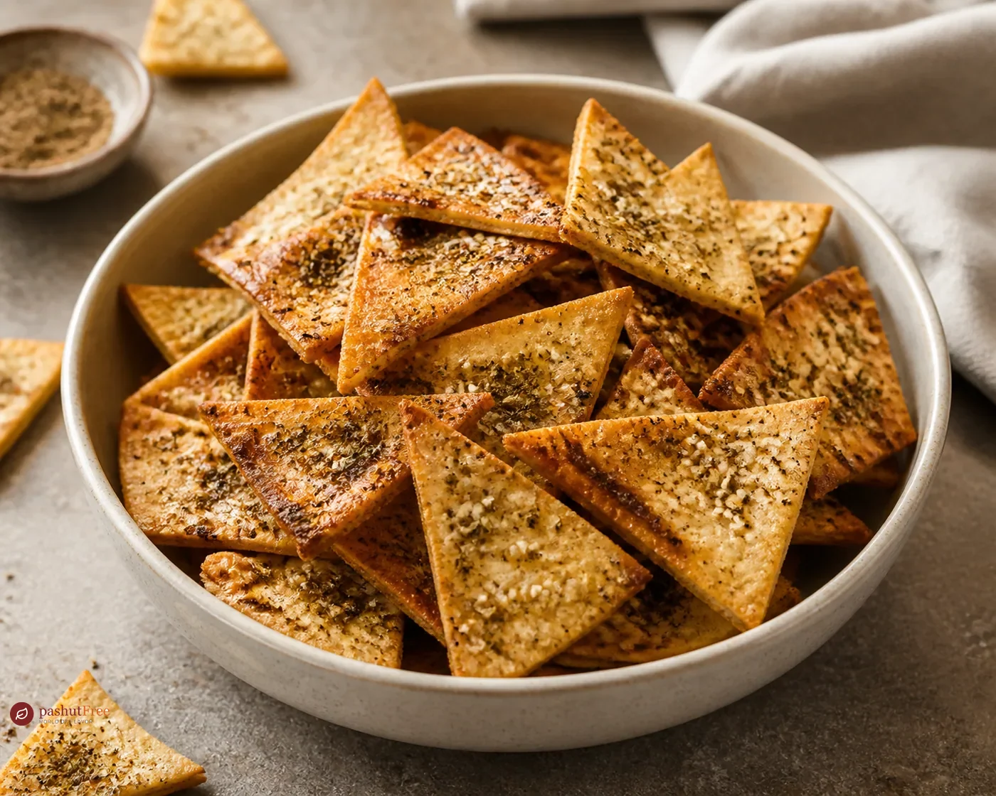 Chips de Pita Caseras Crujientes