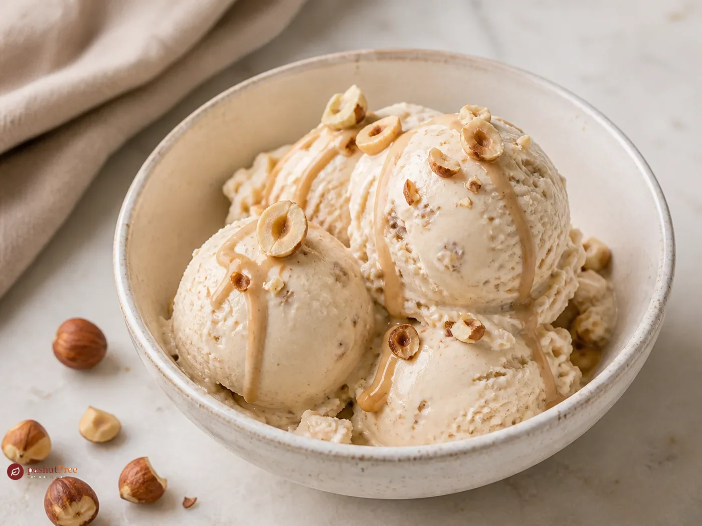 Hazelnut Ice Cream