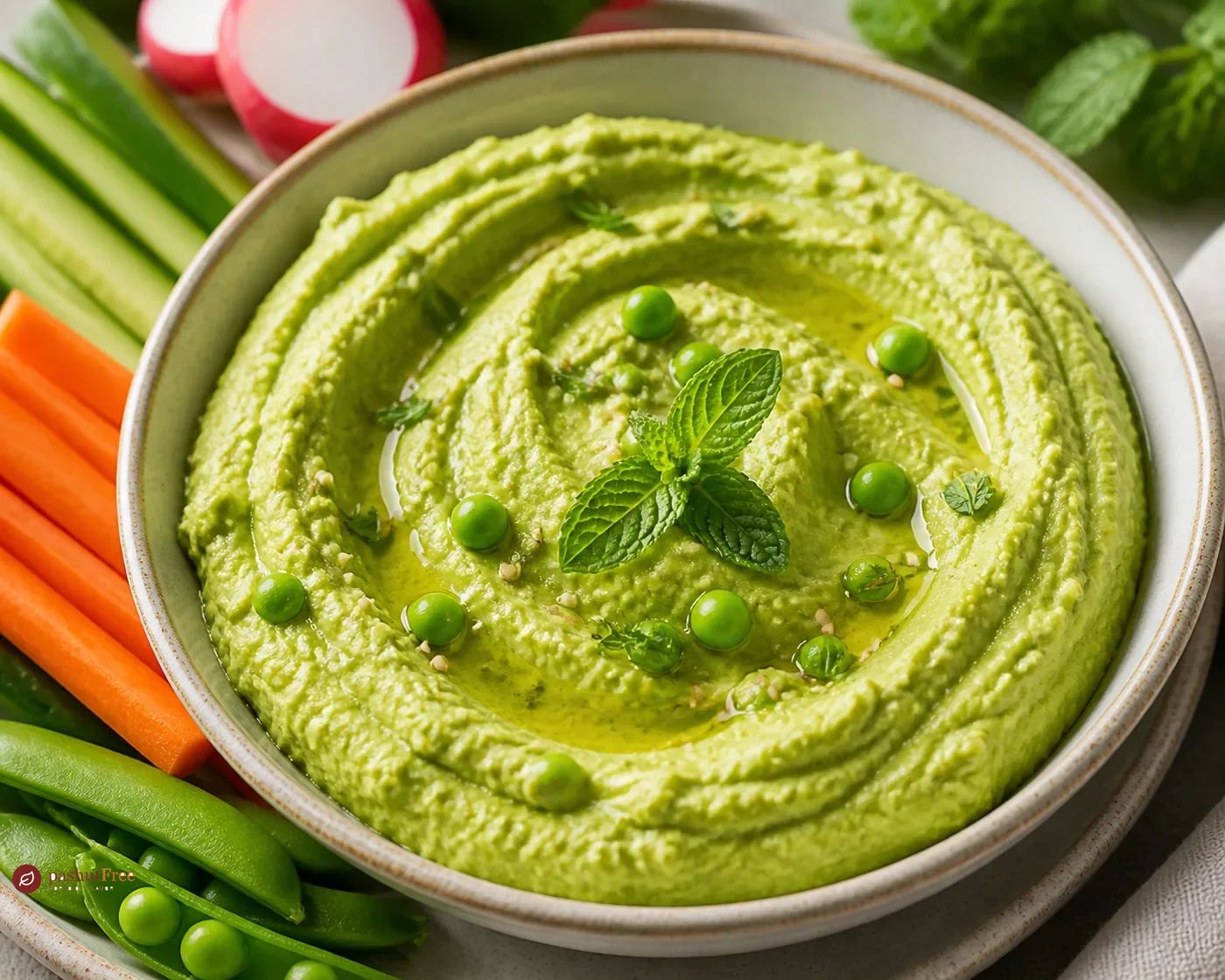 Fresh Green Pea Hummus