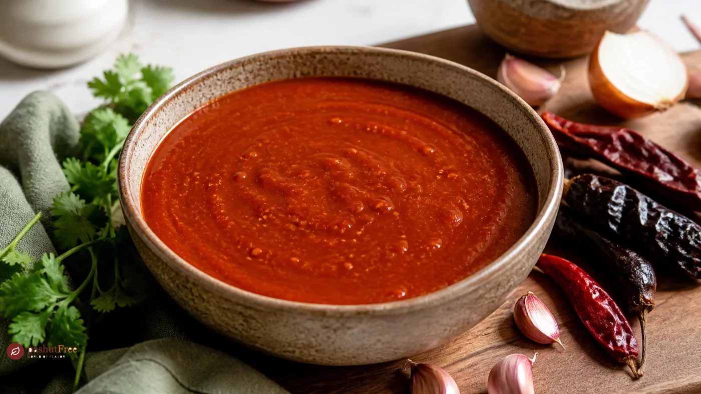 Finished homemade dish: Homemade Gluten-Free Enchilada Sauce