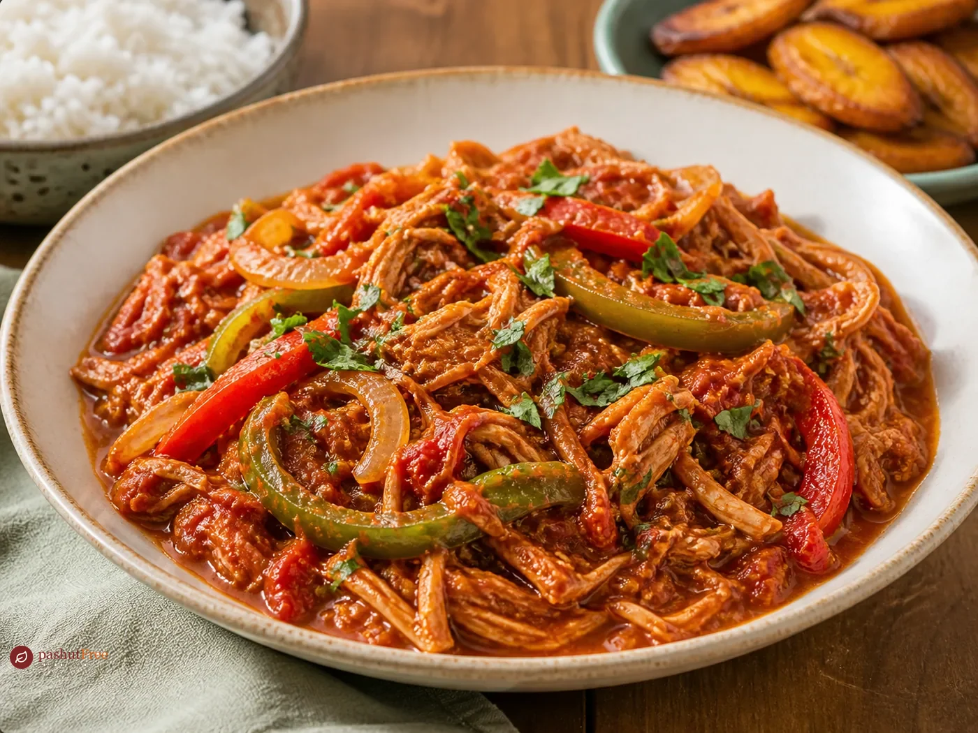 Ropa vieja de pollo fácil