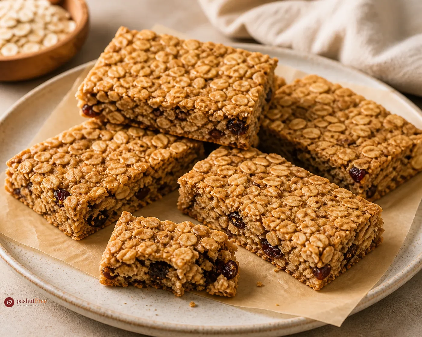 Gluten-Free Oatmeal Breakfast Bars