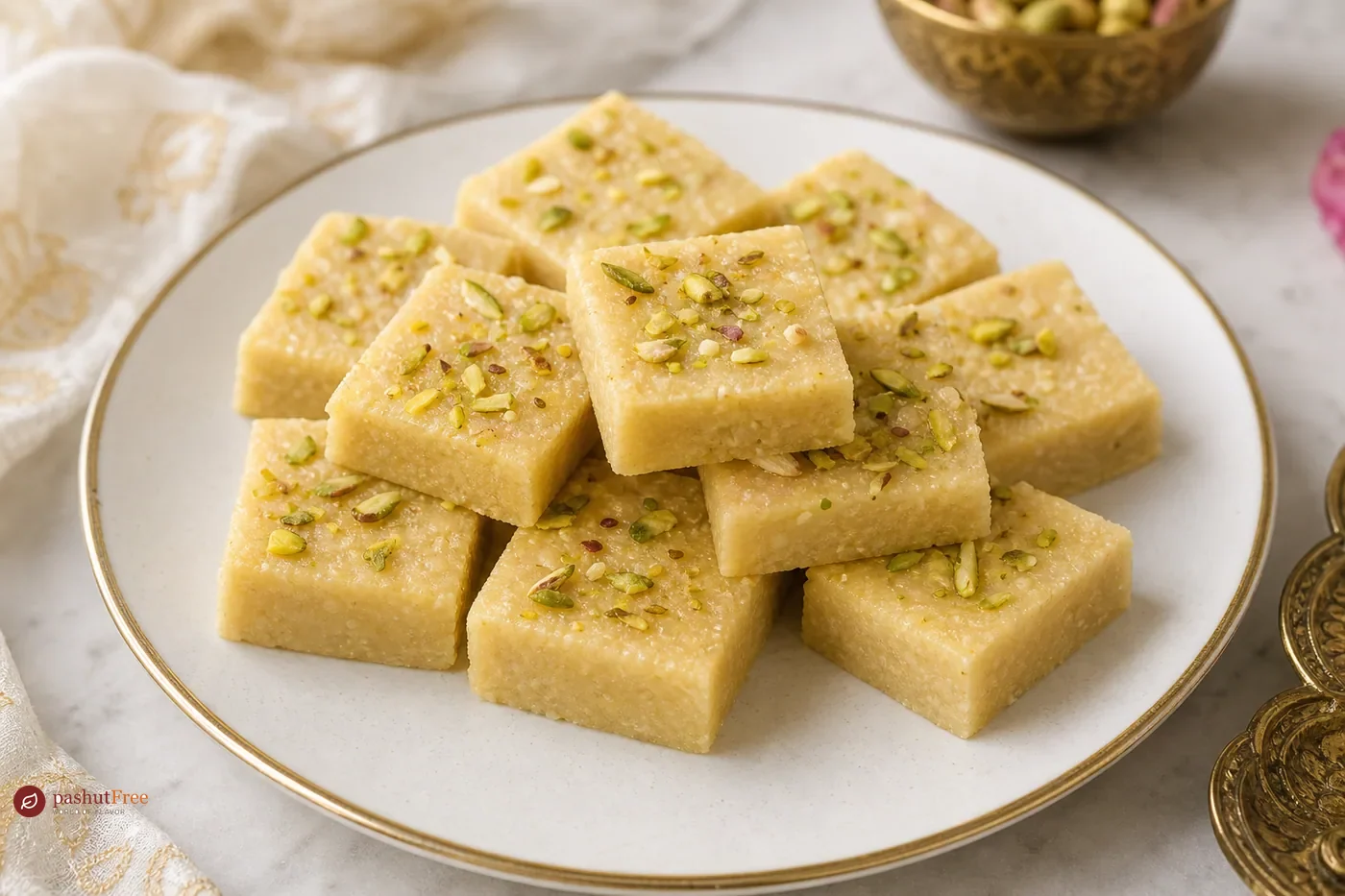 Finished homemade dish: Quick Creamy Indian Sweet