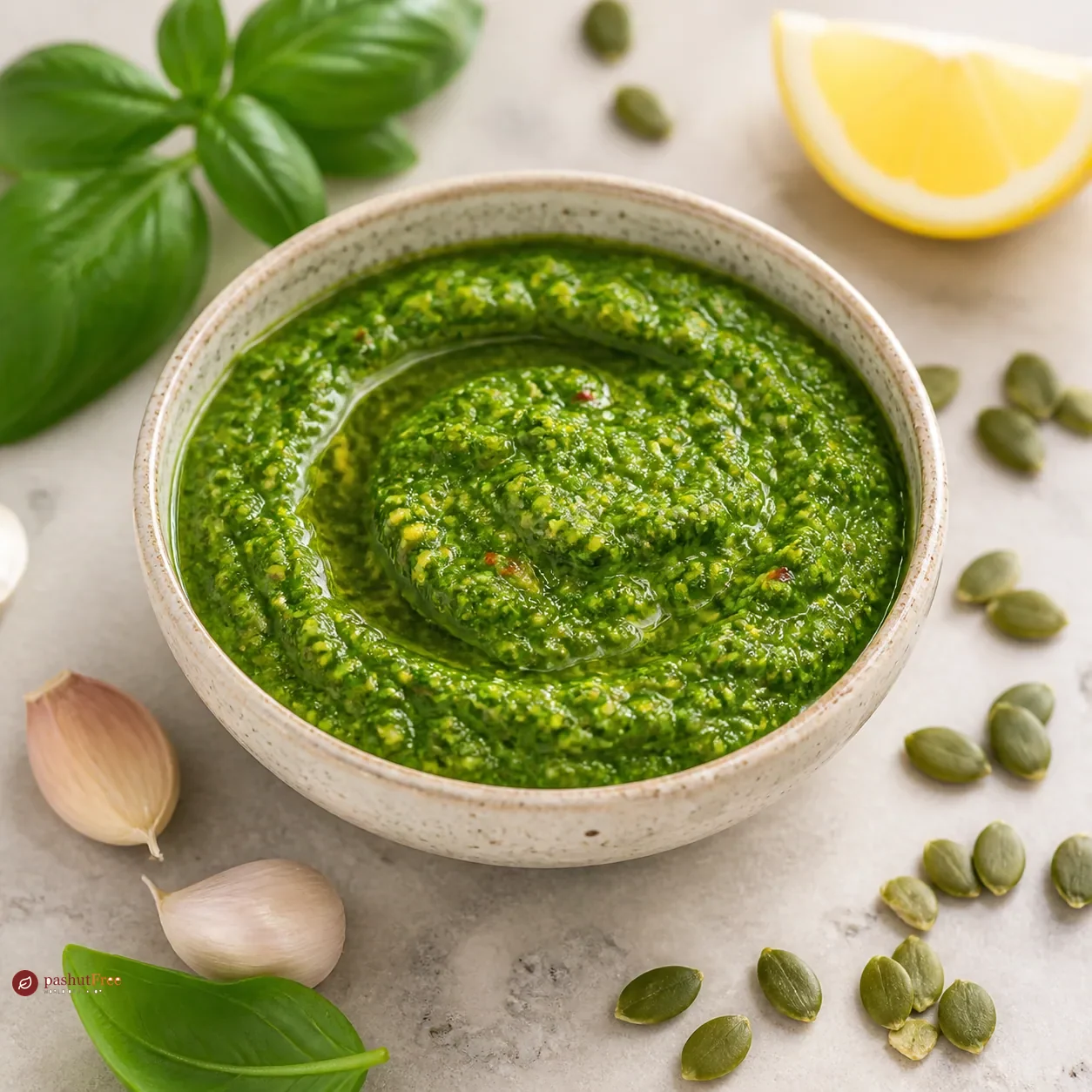 Nut-Free Vegan Pesto