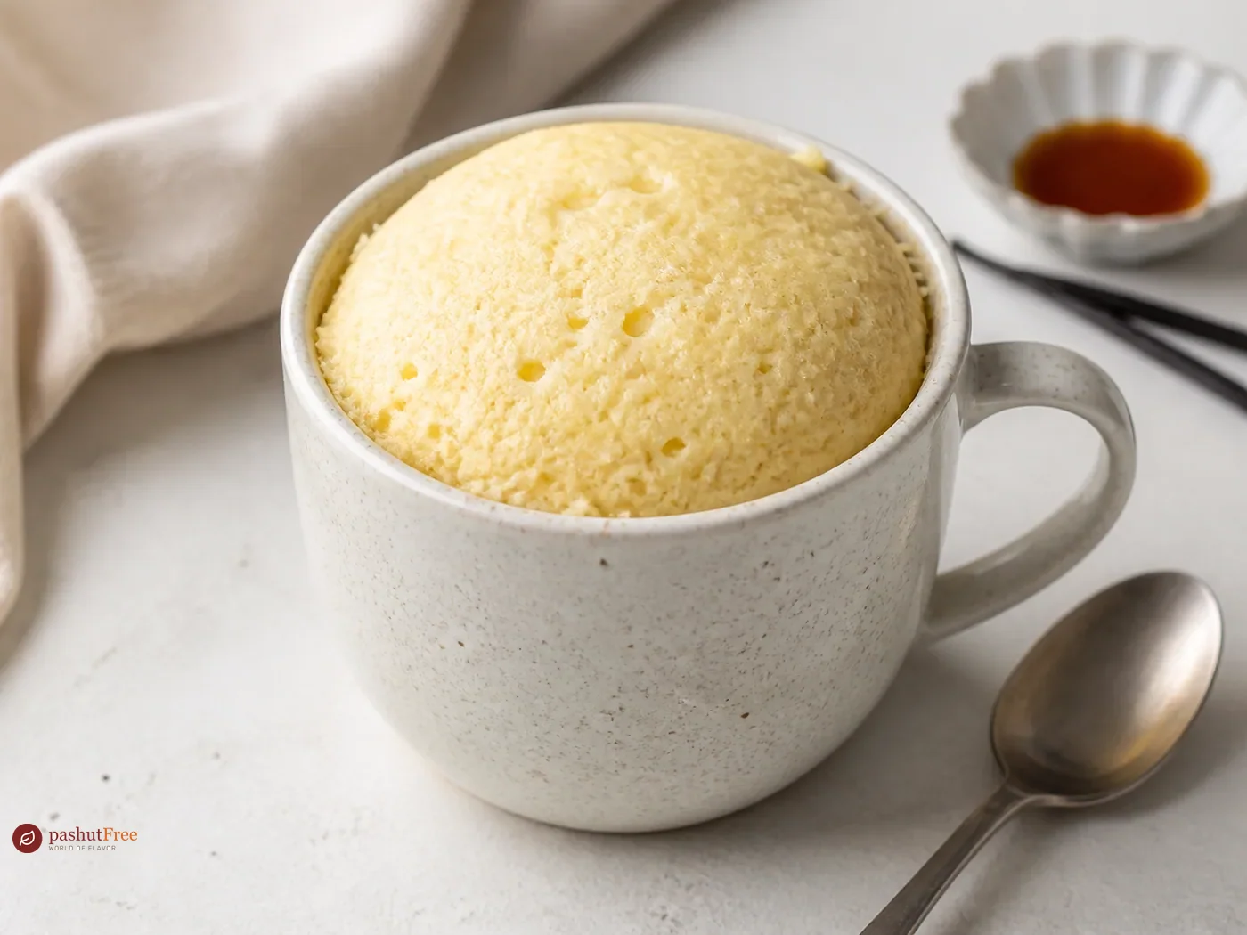Speedy Gluten-Free Vanilla Mug Cake