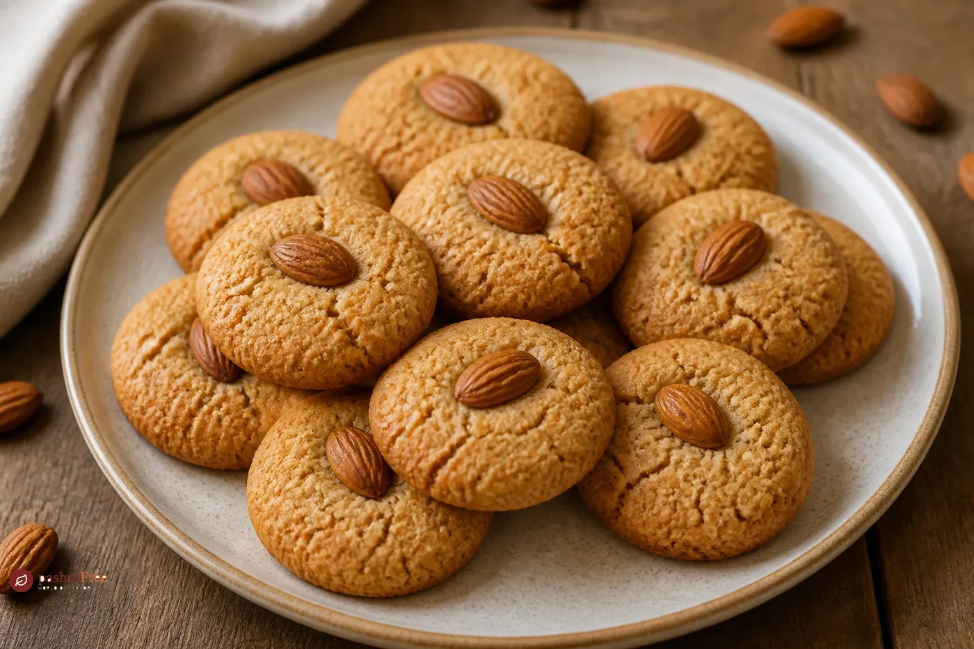 Almond Tahini Cookies