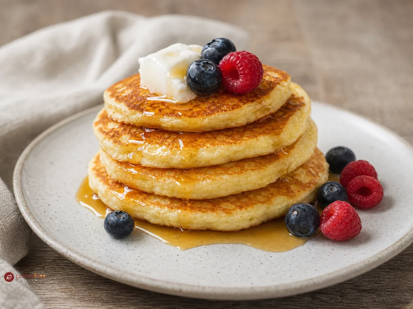 Tortitas de harina de coco