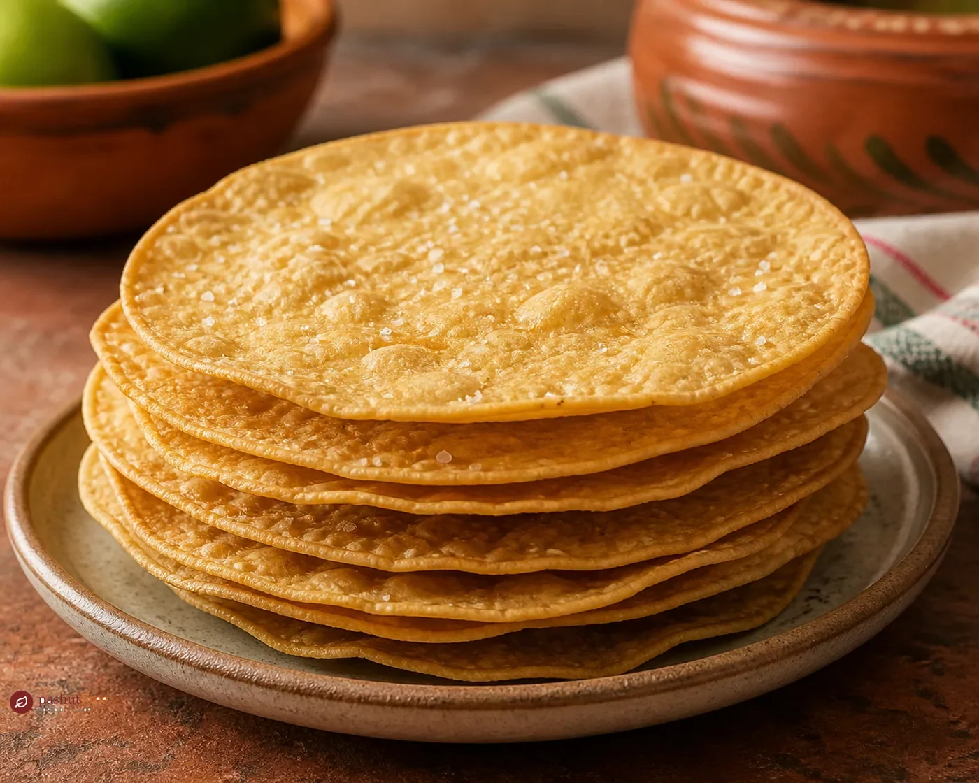 Bases de Tostada Caseras Crujientes