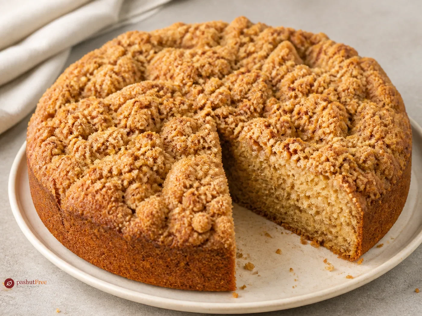 Applesauce Crumb Cake