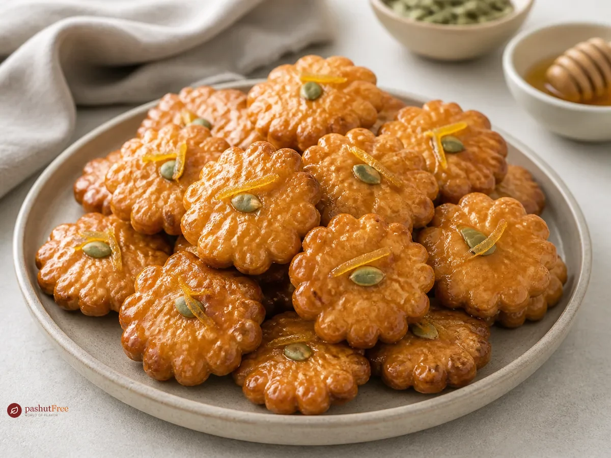 Traditional Korean honey cookies