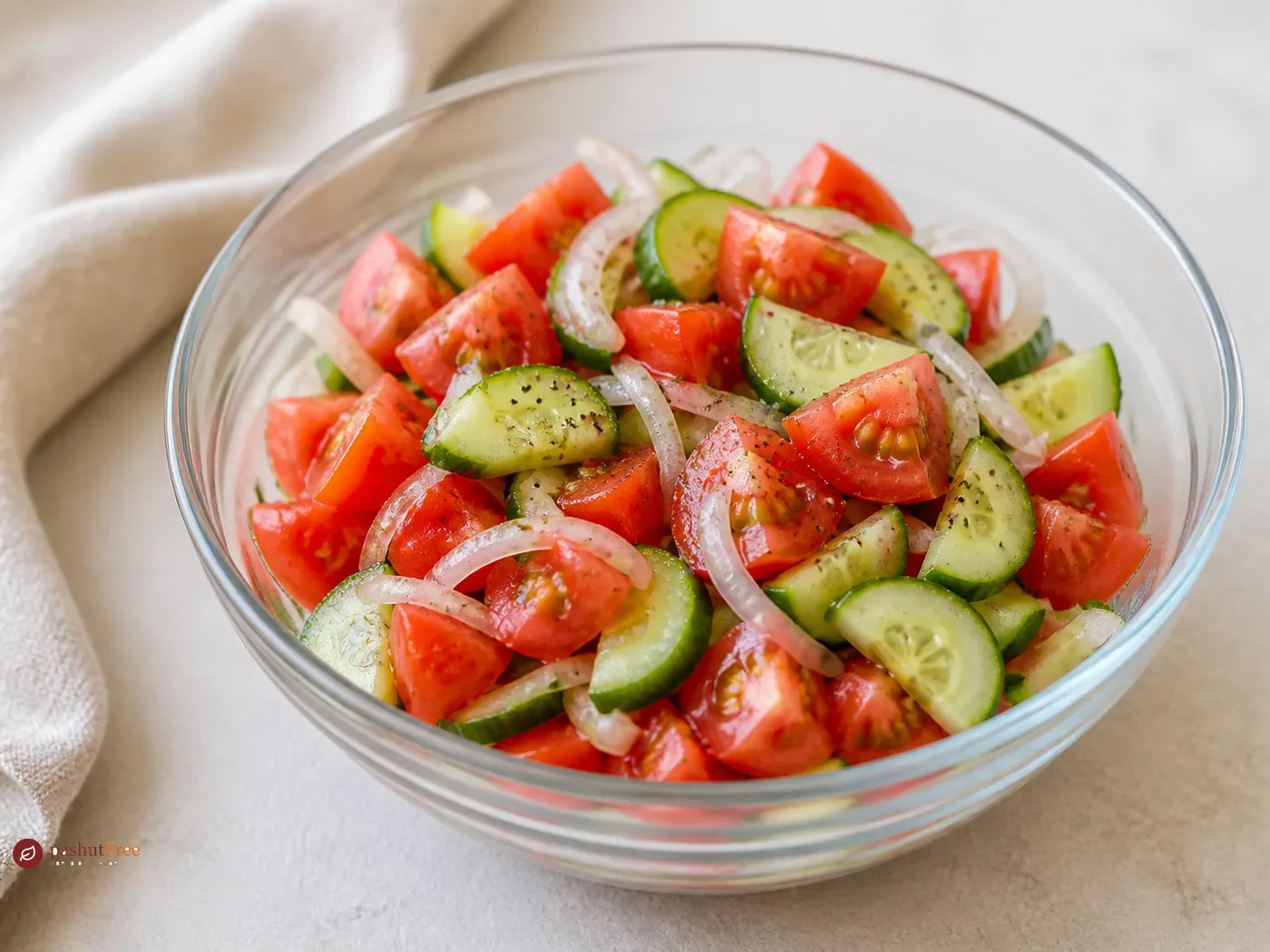 Fresh Tomato and Cucumber Salad