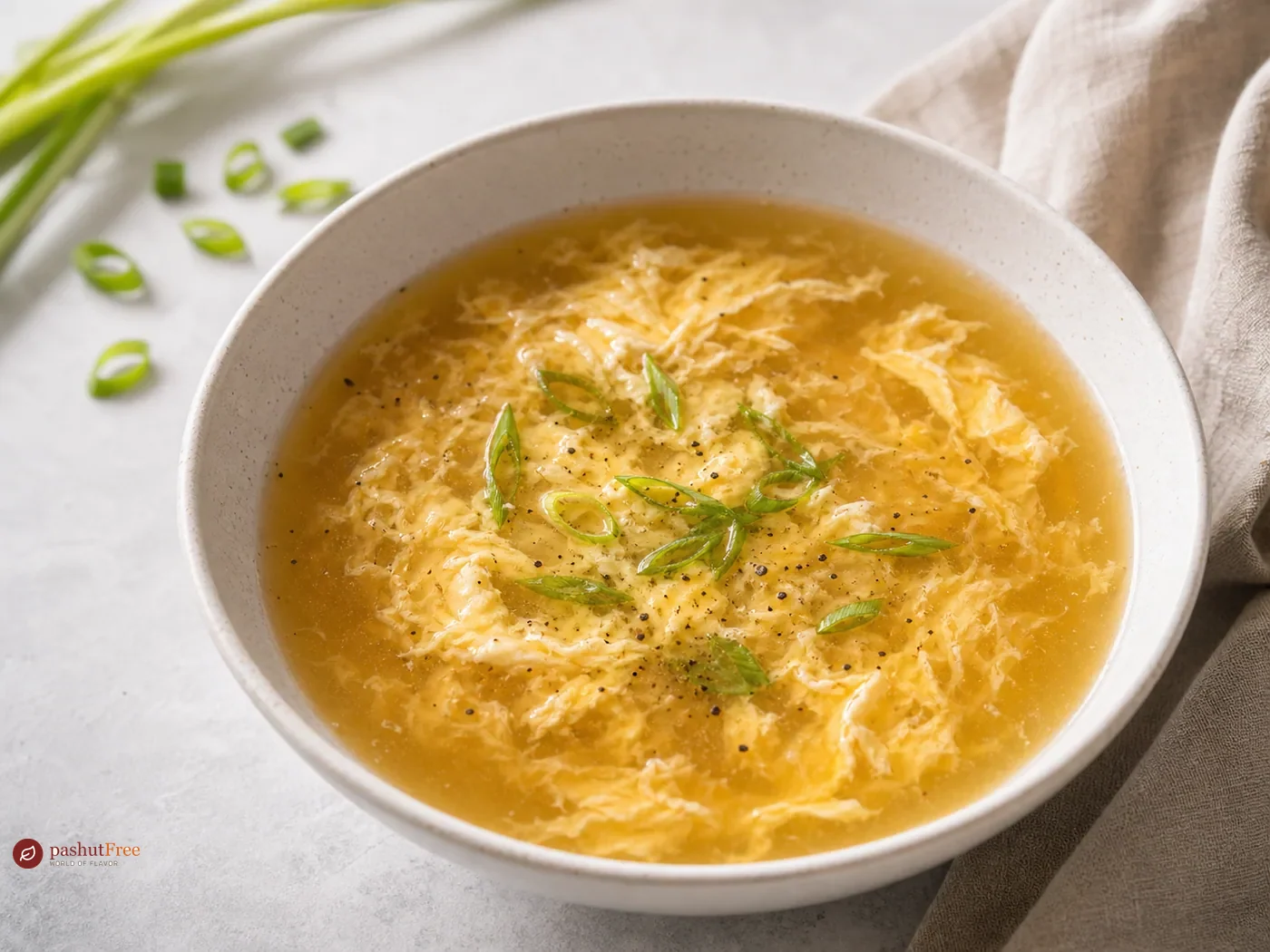 A quick and nutritious bone broth soup served as a ready-made home dish