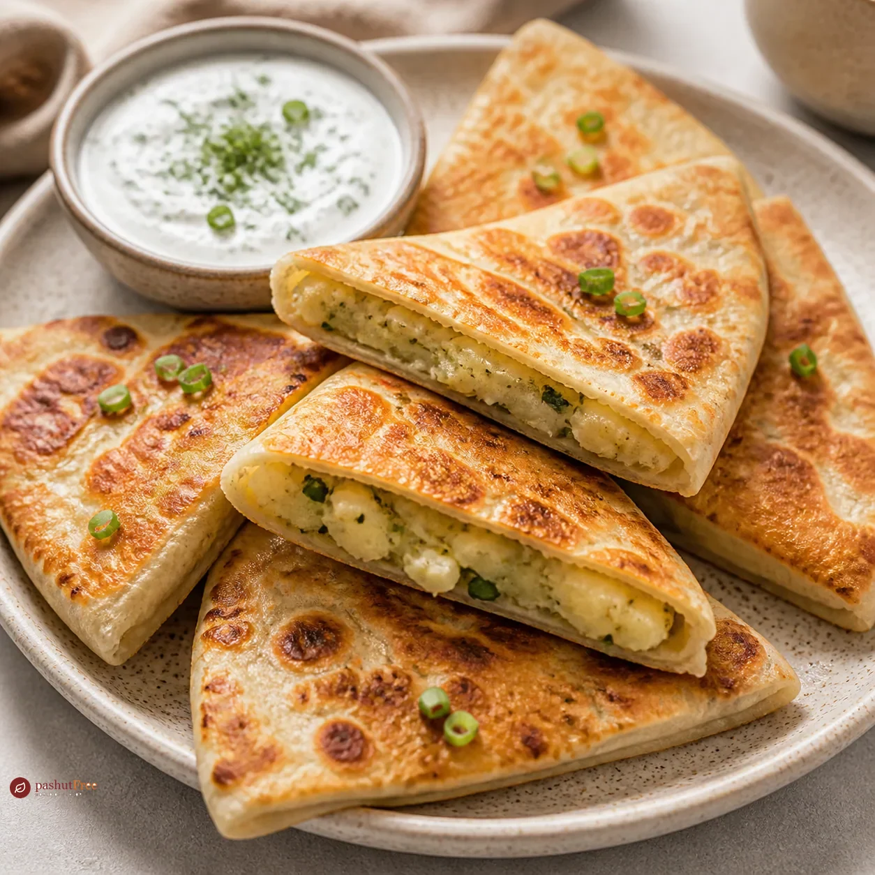 Bolani with Potato Filling