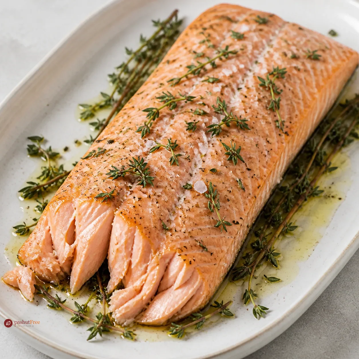 Thyme-Infused Salmon