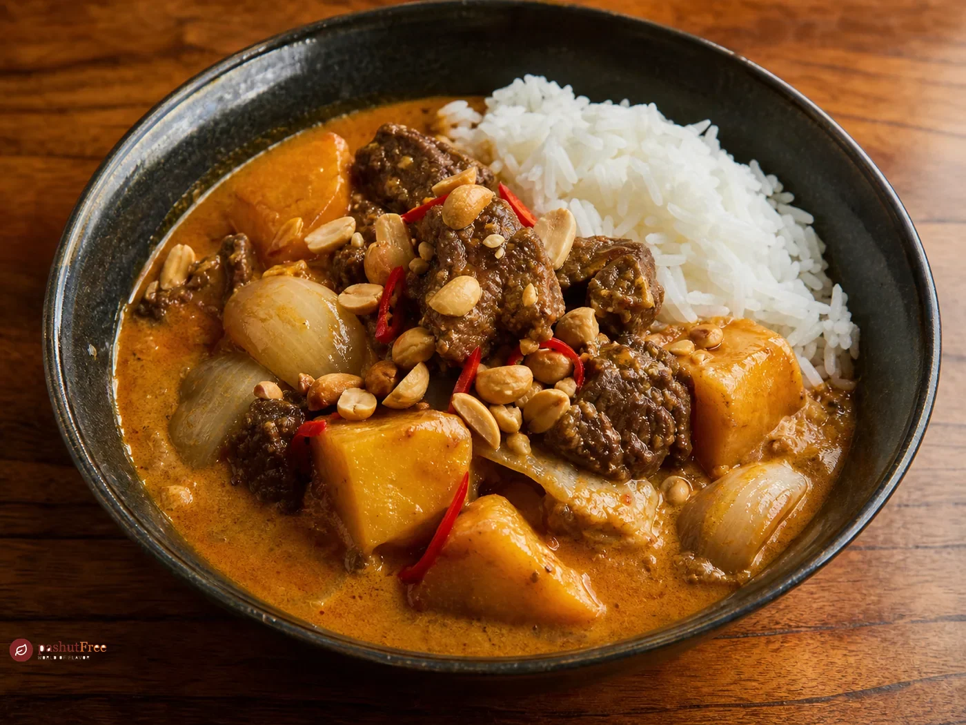 Curry Massaman de Ternera