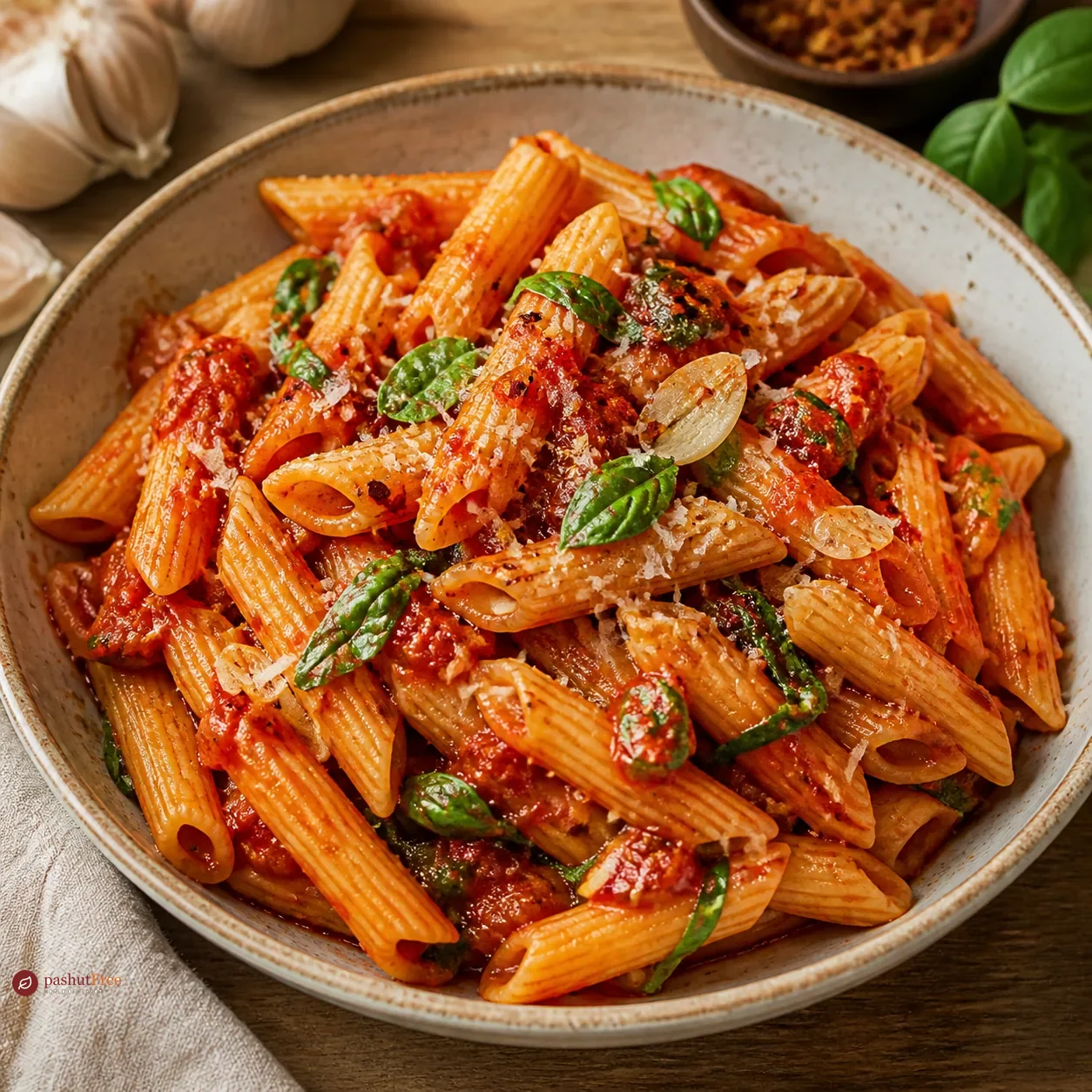 Penne all'arrabbiata picante
