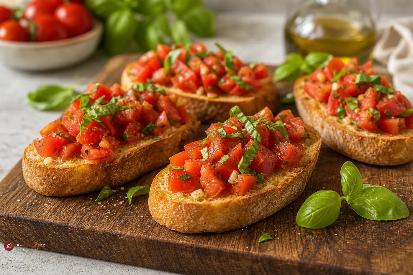 Vibrant Tomato Bruschetta