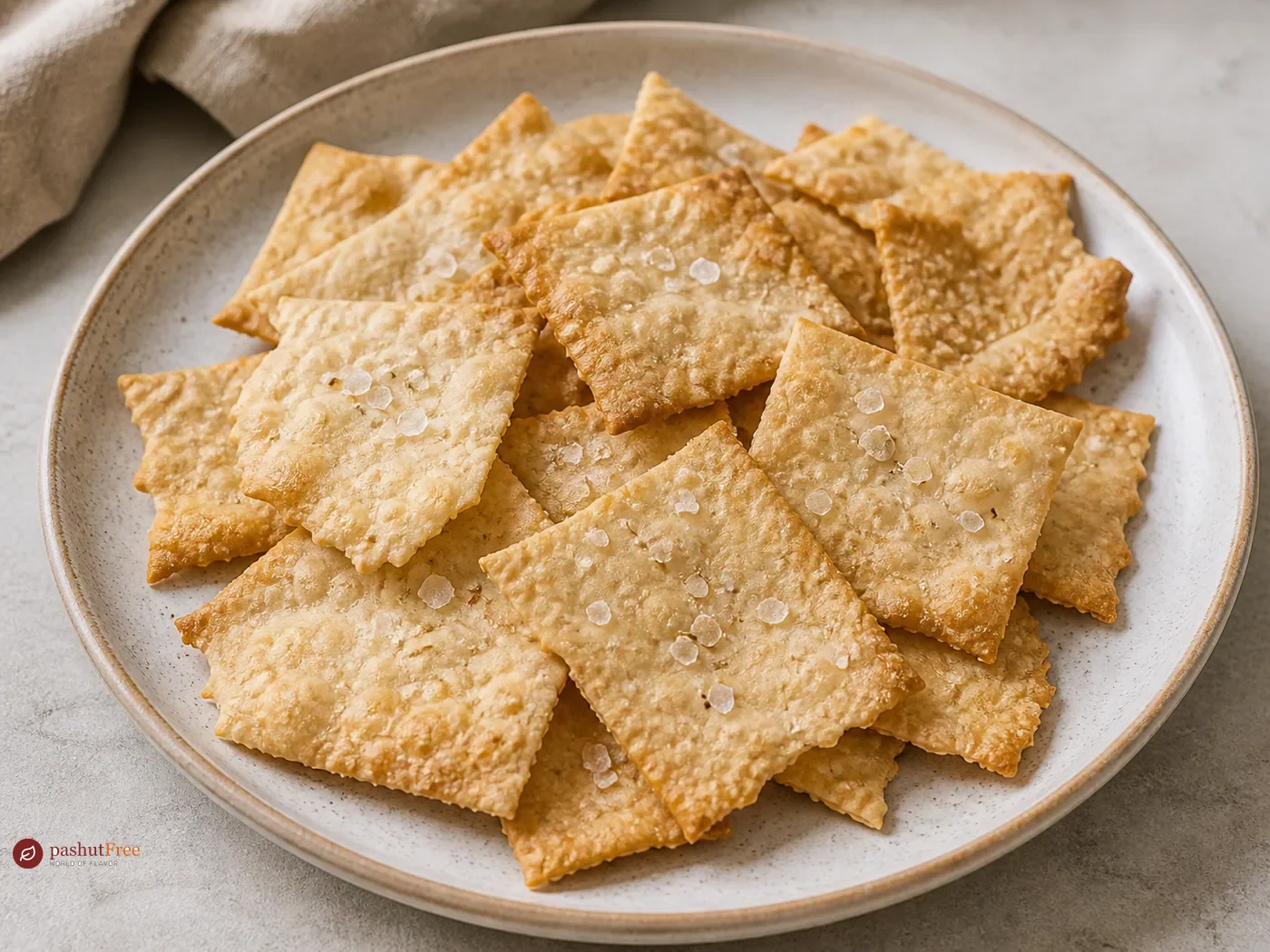 Crackers sin gluten fáciles (veganos)