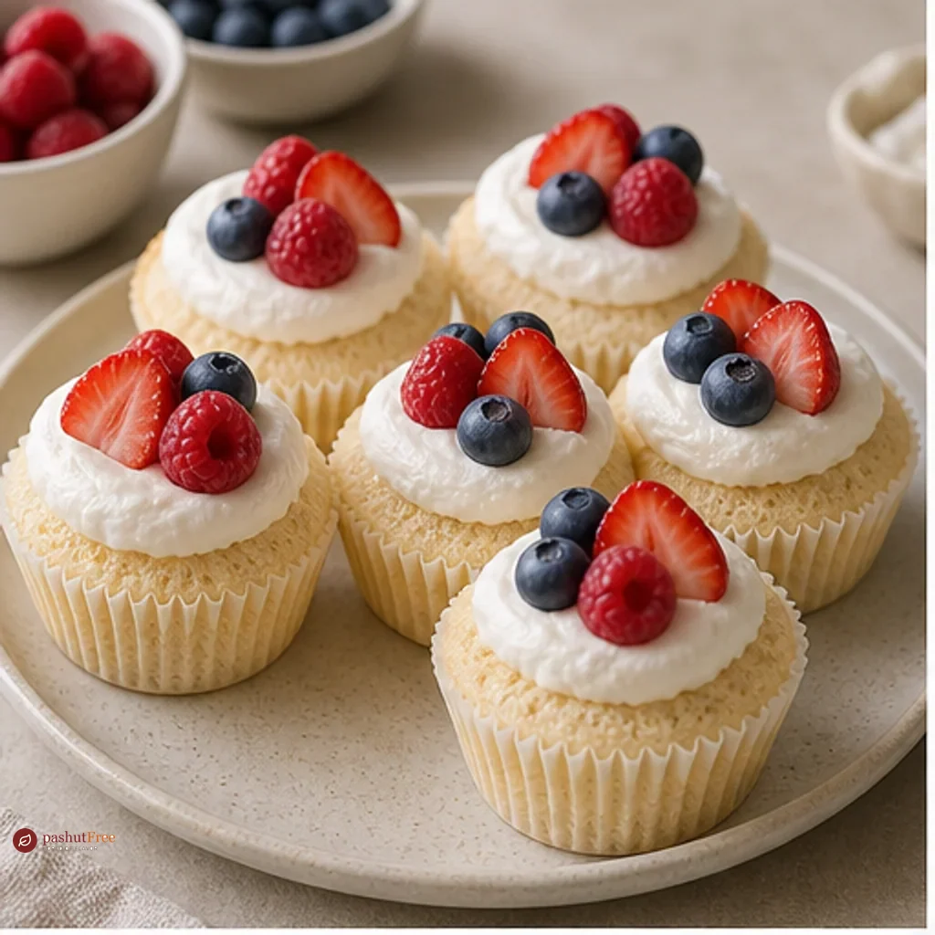 Gluten-Free Angel Food Cake Cupcakes