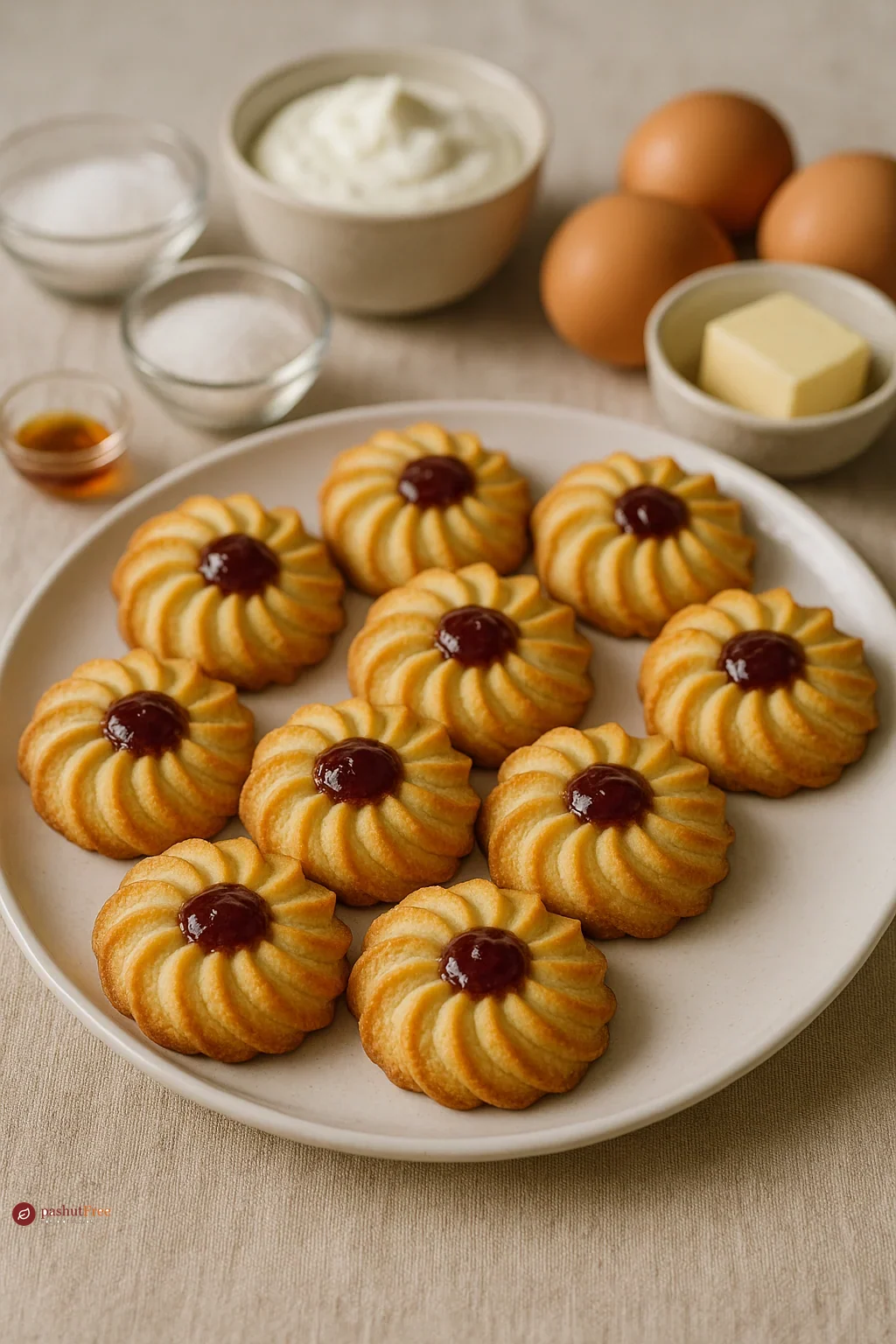 Kurabie Butter Cookies