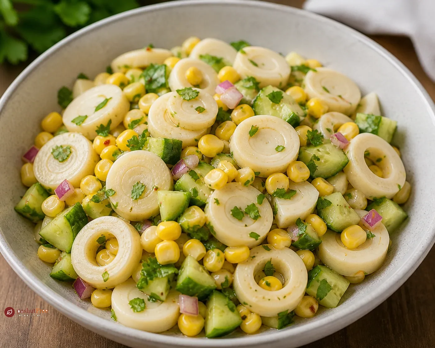 Hearts of Palm and Sweet Corn Salad