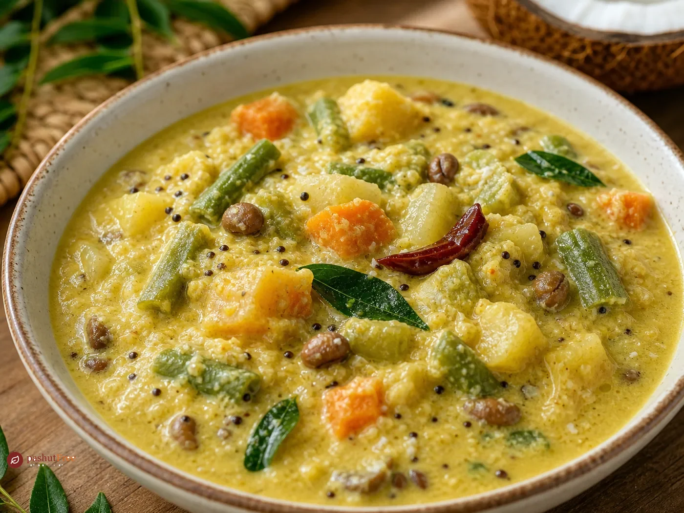 Curry Kootu de coco de Kerala