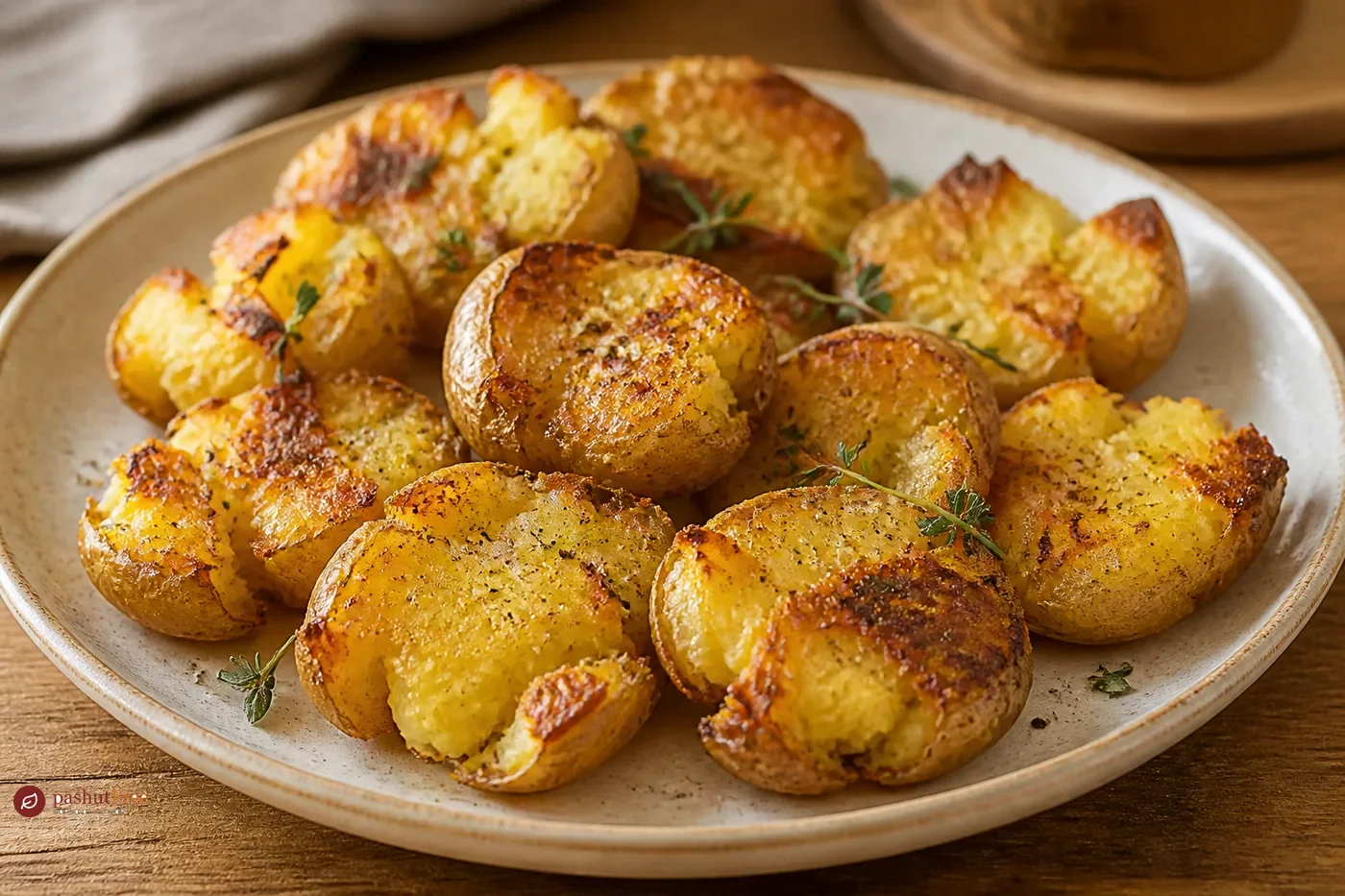 Crispy Smashed Potatoes