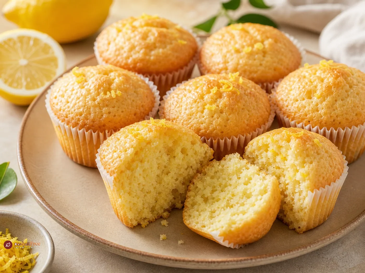 Gluten-Free Lemon Muffins