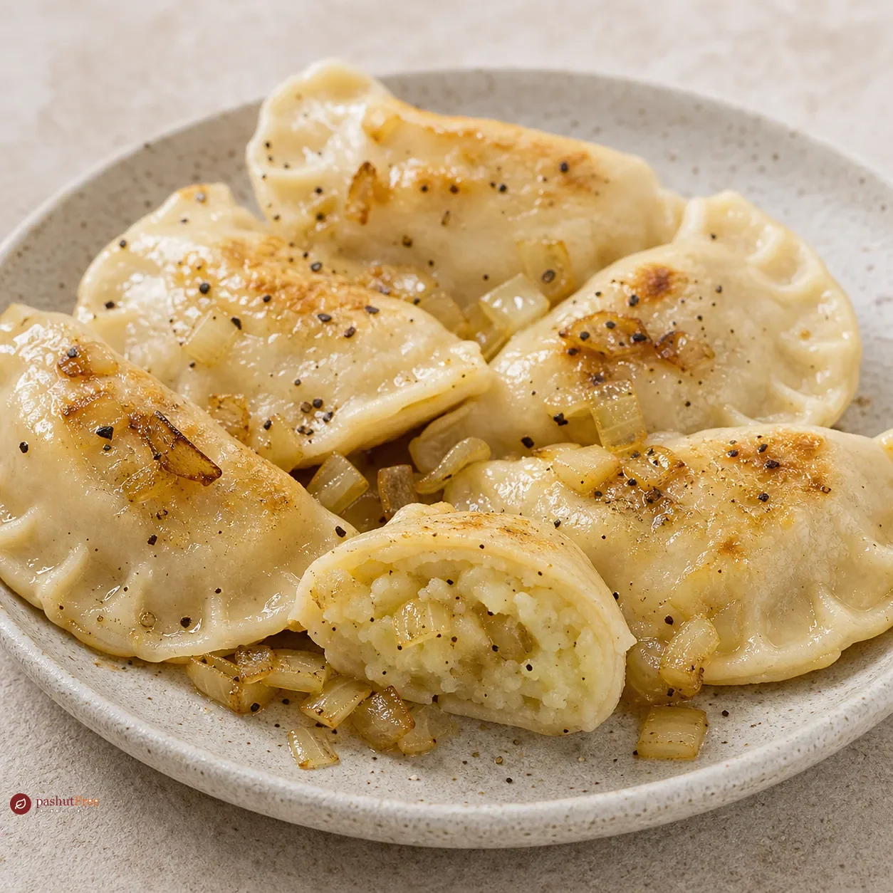 Gluten-Free Potato and Onion Pierogi