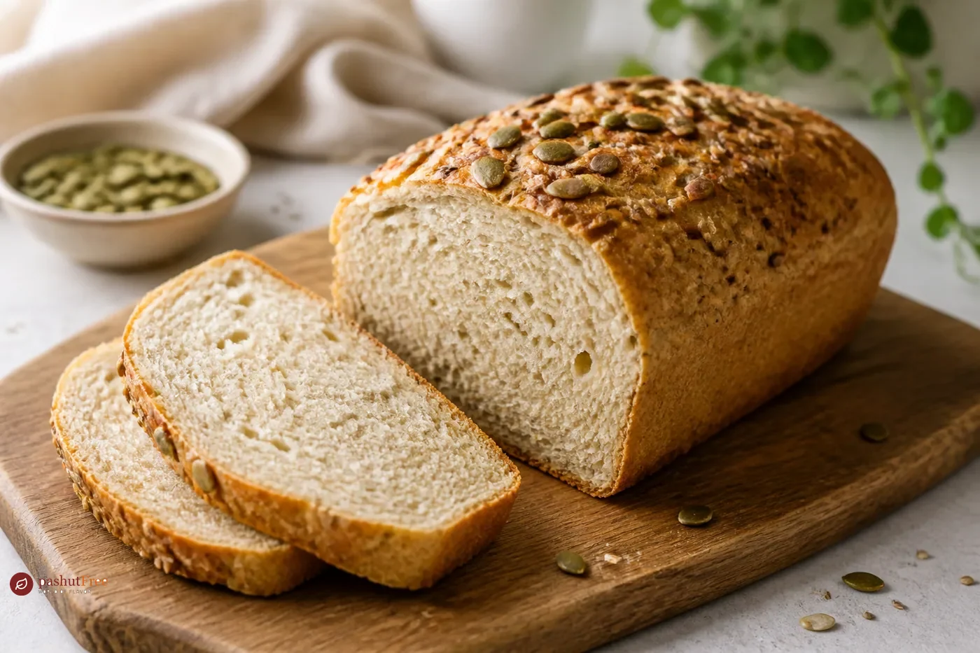 Finished homemade dish: Delicious Gluten-Free Vegan Bread
