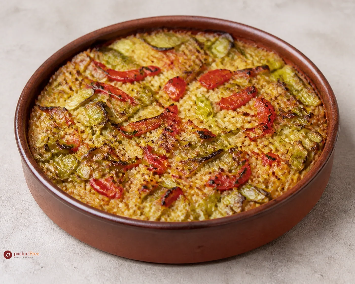 Tavë me Presh ska Mish Meatless Leek Bake