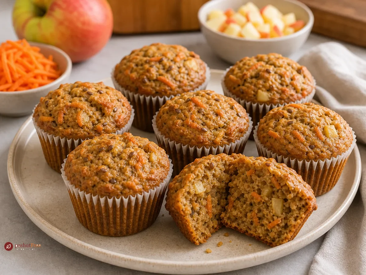 Vegan Gluten-Free Morning Glory Muffins