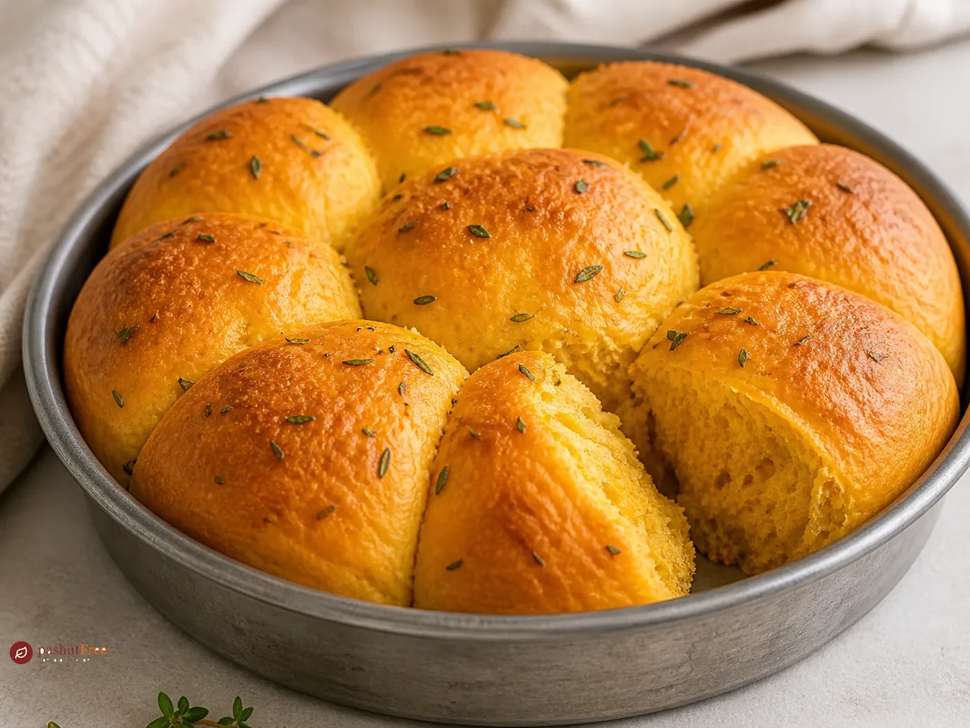 Panecillos de boniato veganos y sin gluten