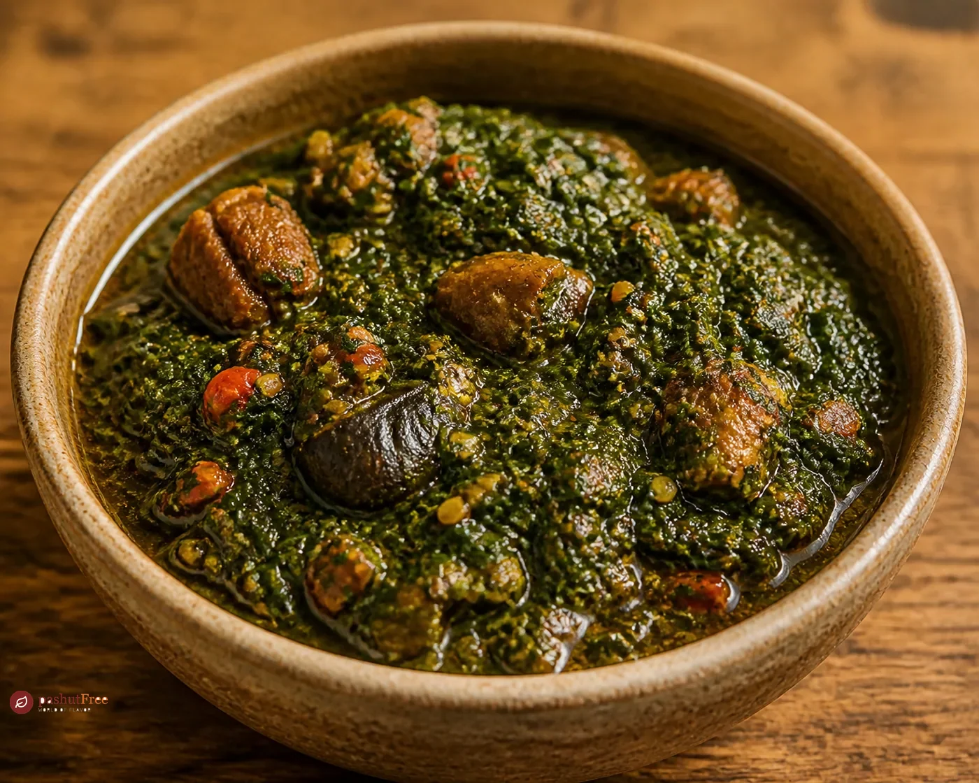 Sopa Nigeriana de Hojas de Yute