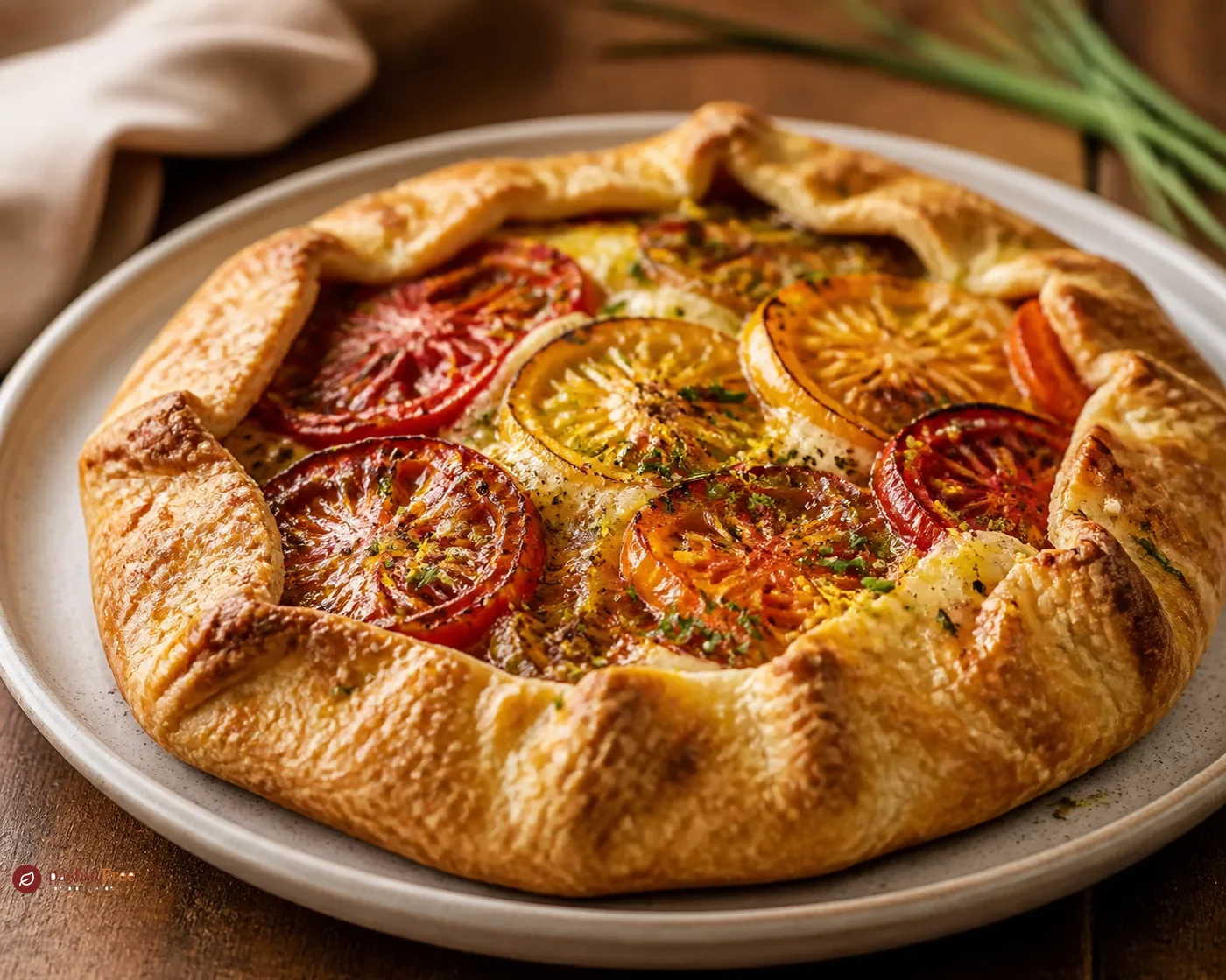 savoury Heirloom Tomato Galette