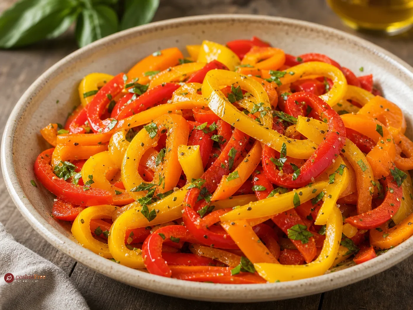 Refreshing Mini Bell Pepper Salad