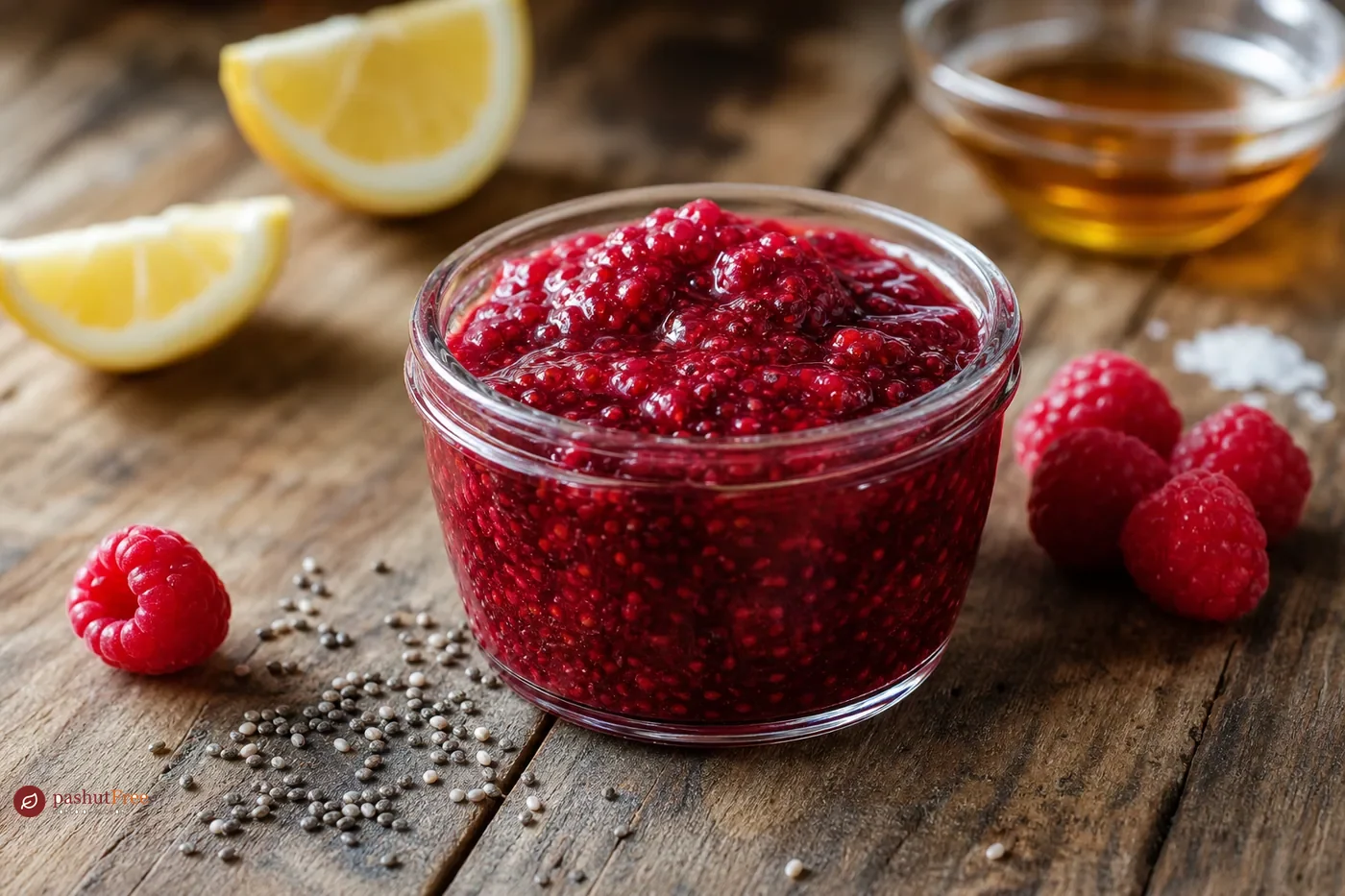 Mermelada Rápida de Frutos Rojos con Semillas de Chía